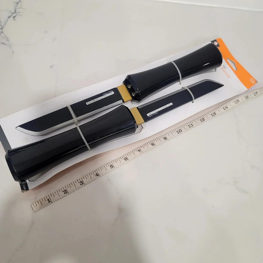 NEW TARGET Kids Ninja Fake Play Plastic Knives